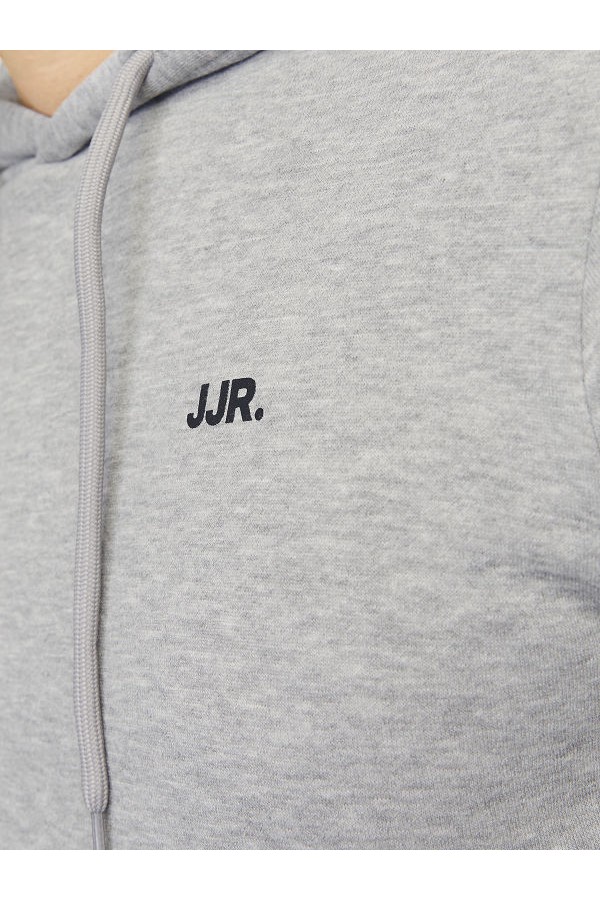 JREBREBEL LOGO SWEAT HOOD NOOS - ΓΚΡΙ
