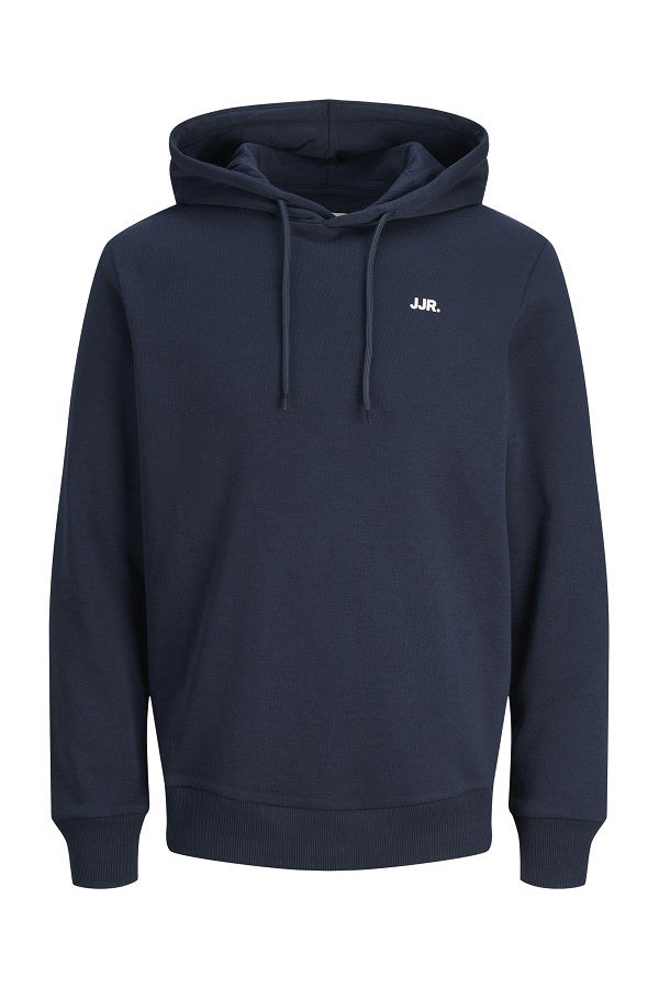 JREBREBEL LOGO SWEAT HOOD NOOS - ΜΠΛΕ