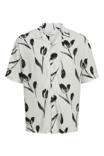 JJEJEFF CHARGE RESORT SHIRT SS SN - ΛΕΥΚΟ
