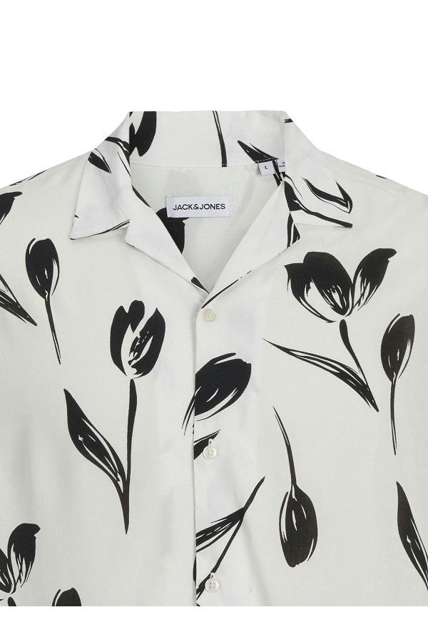 JJEJEFF CHARGE RESORT SHIRT SS SN - ΛΕΥΚΟ