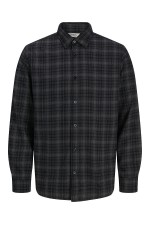 JREBJETT SHIRT LS - ΜΑΥΡΟ