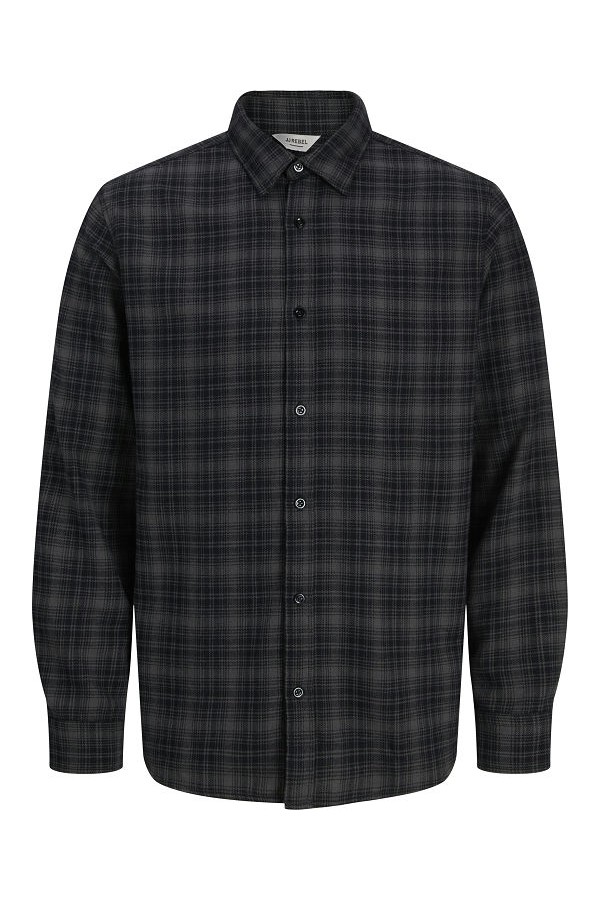 JREBJETT SHIRT LS - ΜΑΥΡΟ