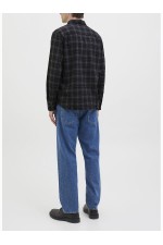 JREBJETT SHIRT LS - ΜΑΥΡΟ