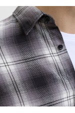 JREBJETT SHIRT LS - ΓΚΡΙ