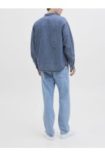 JREBAVAN SHIRT LS - ΜΠΛΕ