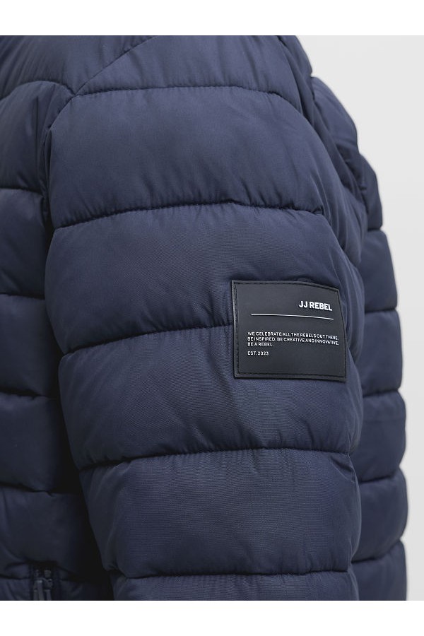JREBGAZING LIGHT PADDED JACKET COLLAR - ΜΠΛΕ