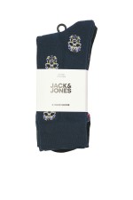 JACMURPHY SKULL SOCKS 3 PACK - ΜΑΥΡΟ