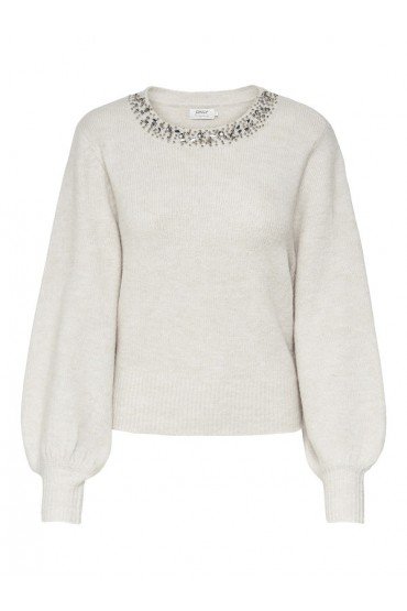 ONLELSA L/S PULLOVER KNT - ΜΠΕΖ