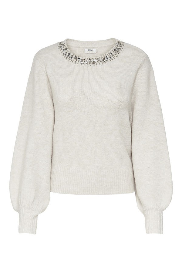 ONLELSA L/S PULLOVER KNT - ΜΠΕΖ