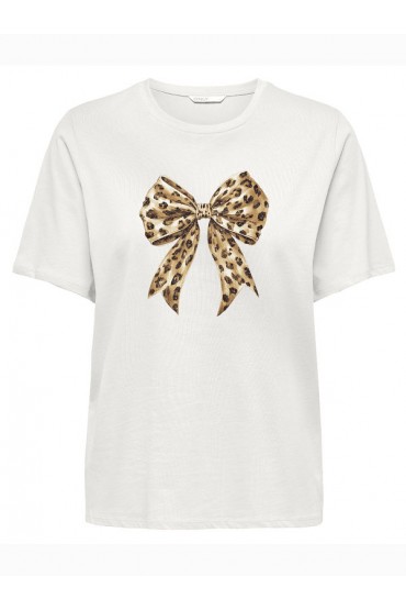 ONLKITA LIFE REG S/S MIX TOP CS JRS EX. - ΛΕΥΚΟ