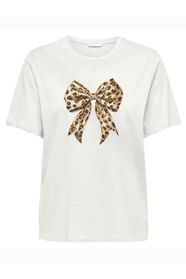 ONLKITA LIFE REG S/S MIX TOP CS JRS EX. - ΛΕΥΚΟ