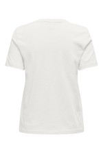 ONLKITA LIFE REG S/S MIX TOP CS JRS EX. - ΛΕΥΚΟ