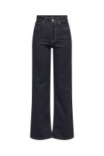 ONLMADISON BLUSH HW WIDE DNM - ΜΠΛΕ