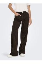 ONLMADISON HW WIDE ANIMAL PANT CC - ΚΑΦΕ