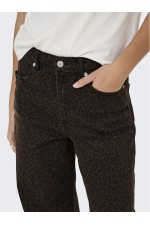 ONLMADISON HW WIDE ANIMAL PANT CC - ΚΑΦΕ