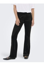 ONLSMOOTH FLARED PANT JRS - ΜΑΥΡΟ