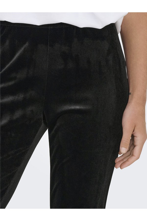 ONLSMOOTH FLARED PANT JRS - ΜΑΥΡΟ