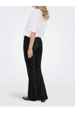 ONLSMOOTH FLARED PANT JRS - ΜΑΥΡΟ