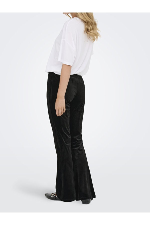 ONLSMOOTH FLARED PANT JRS - ΜΑΥΡΟ