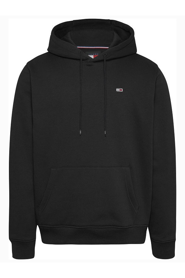 TJM REG S FLAG HOODIE - ΜΑΥΡΟ