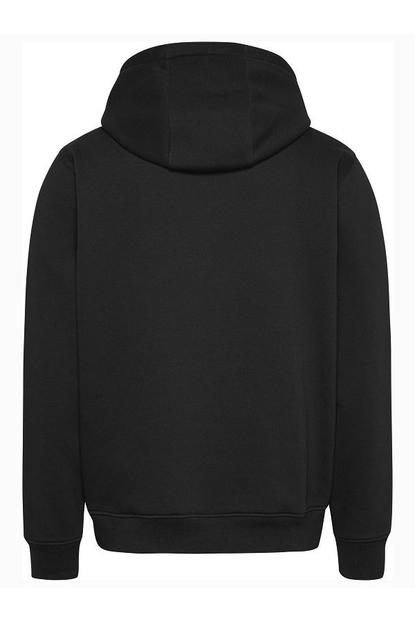 TJM REG S FLAG HOODIE - ΜΑΥΡΟ