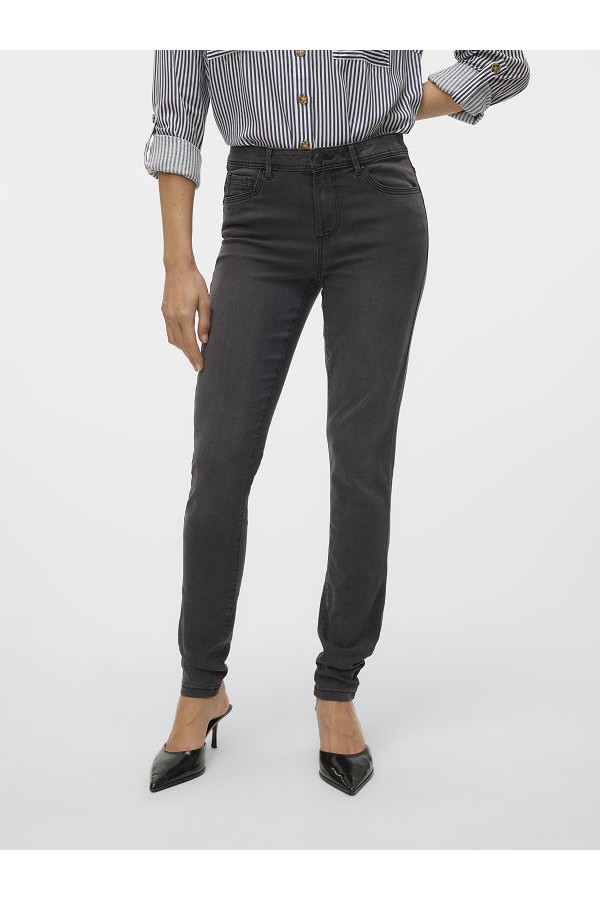 VMTANYA MR S PIPING JEANS VI207 GA NOOS - ΓΚΡΙ