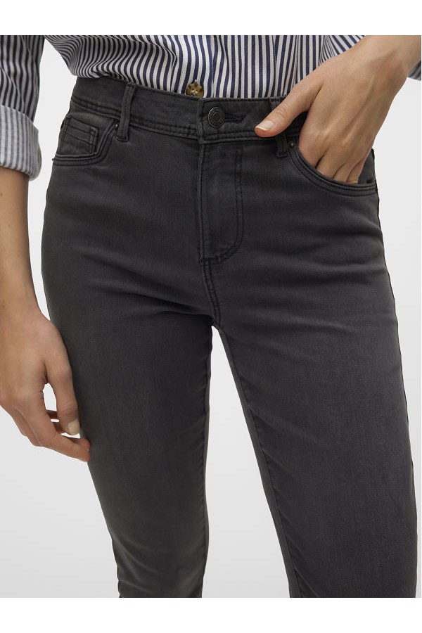 VMTANYA MR S PIPING JEANS VI207 GA NOOS - ΓΚΡΙ