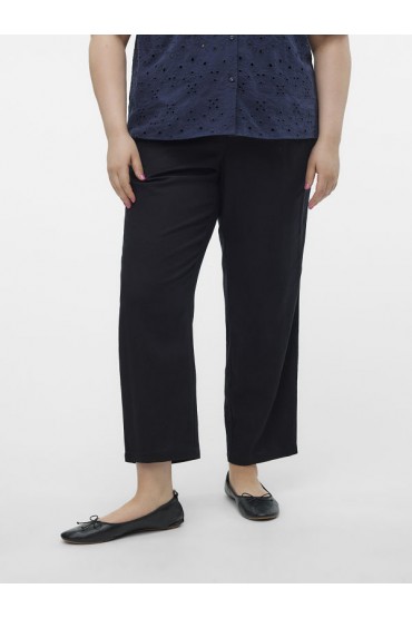 VMCJESMILO ANKLE PANTS WVN NOOS CUR - ΜΑΥΡΟ