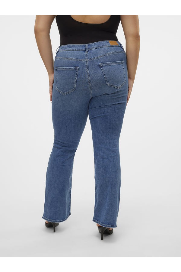 VMCFLASH MR FLARED JEANS LI347 CUR NOOS - ΜΠΛΕ