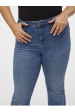 VMCFLASH MR FLARED JEANS LI347 CUR NOOS - ΜΠΛΕ
