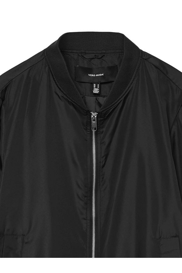 VMLEE SHORT BOMBER JACKET GA NOOS - ΜΑΥΡΟ