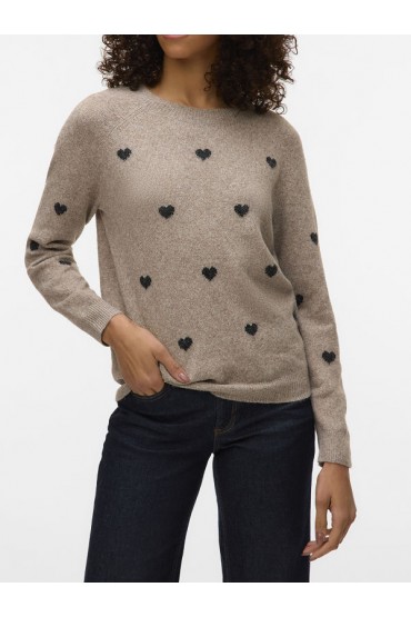VMDOFFY INTARSIA LS O-NCK PULLOV GA NOOS - ΜΠΕΖ