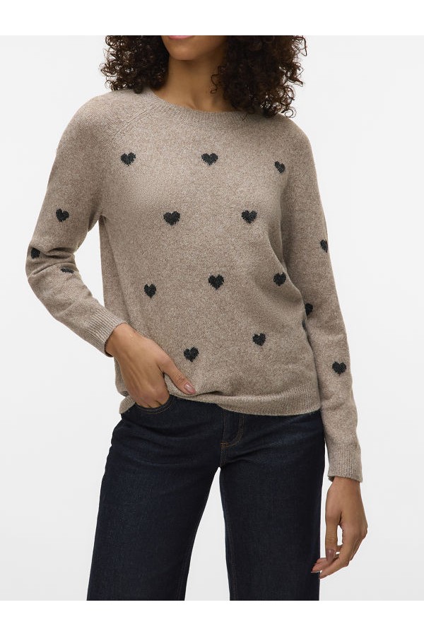 VMDOFFY INTARSIA LS O-NCK PULLOV GA NOOS - ΜΠΕΖ