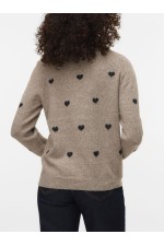 VMDOFFY INTARSIA LS O-NCK PULLOV GA NOOS - ΜΠΕΖ