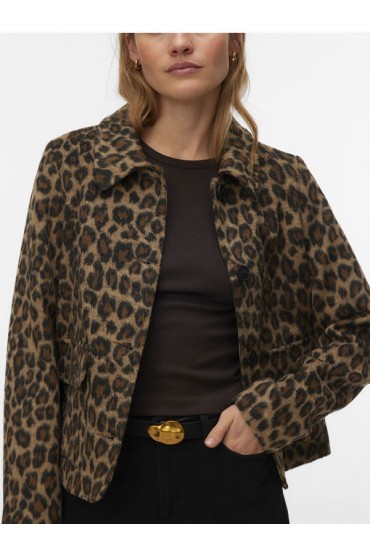 VMLEOKELLY SHORT JACKET BOO - ΚΑΦΕ