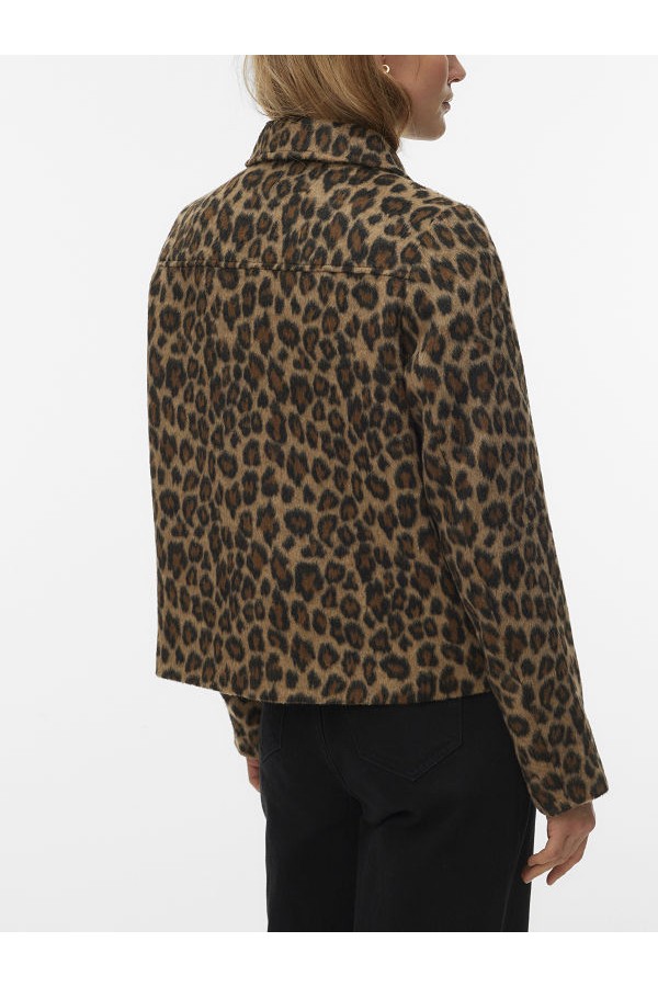 VMLEOKELLY SHORT JACKET BOO - ΚΑΦΕ