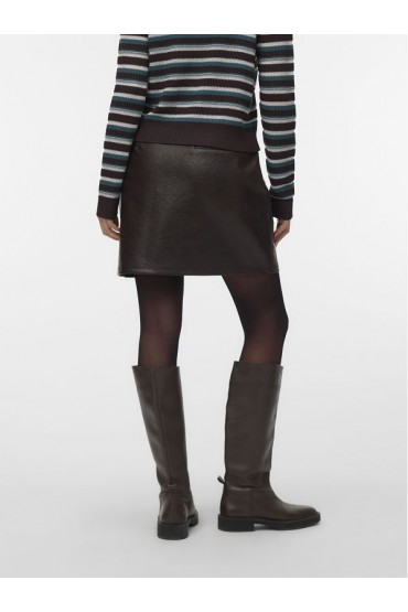 VMBRIDGET HW SHORT SKIRT JRS - ΚΑΦΕ