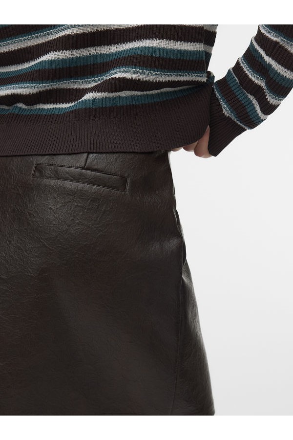 VMBRIDGET HW SHORT SKIRT JRS - ΚΑΦΕ