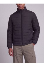 JREBCOAST LIGHT PADDED JACKET - ΜΑΥΡΟ