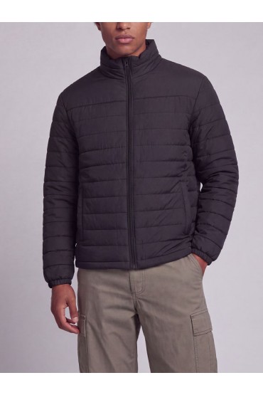 JREBCOAST LIGHT PADDED JACKET - ΜΑΥΡΟ