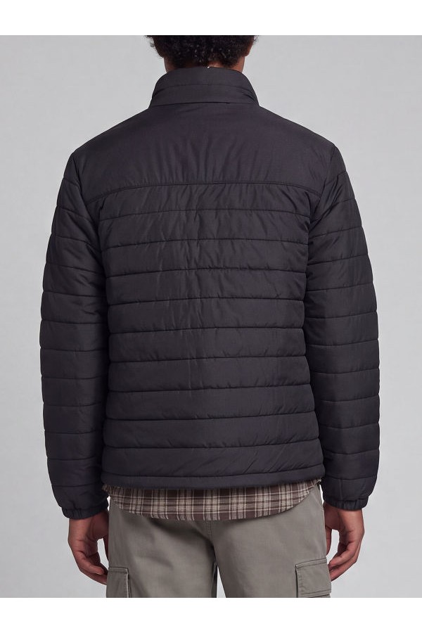 JREBCOAST LIGHT PADDED JACKET - ΜΑΥΡΟ
