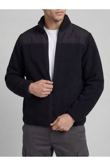 JREBHIKE TEDDY JACKET - ΜΑΥΡΟ