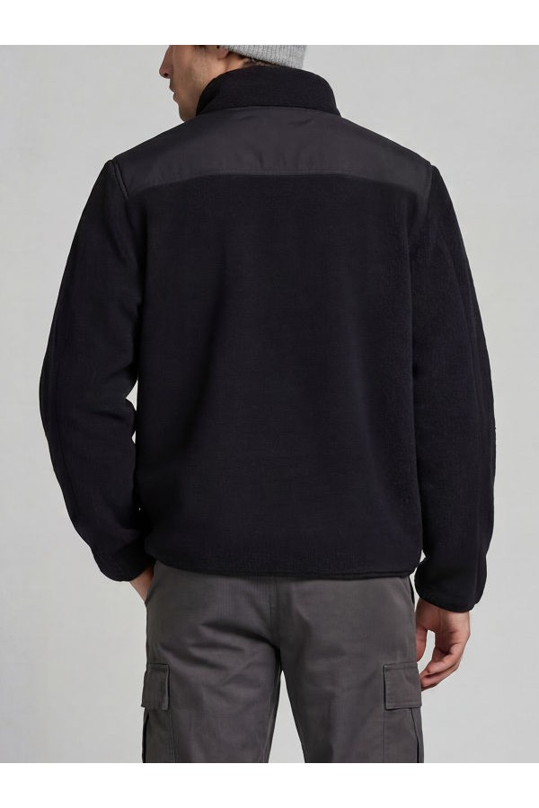 JREBHIKE TEDDY JACKET - ΜΑΥΡΟ
