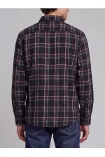 JREBLANE CHECK SHIRT LS - ΜΑΥΡΟ