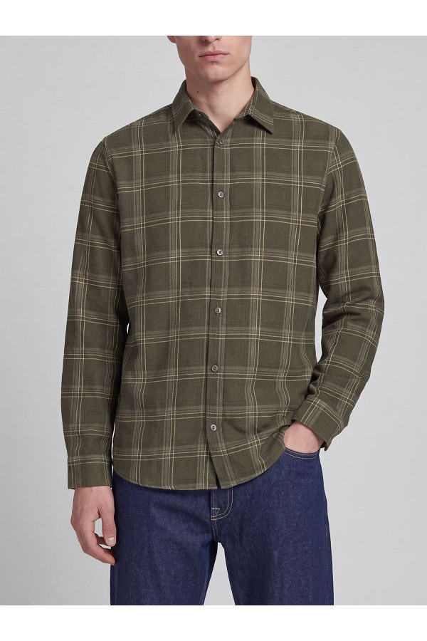 JREBLANE CHECK SHIRT LS - ΧΑΚΙ