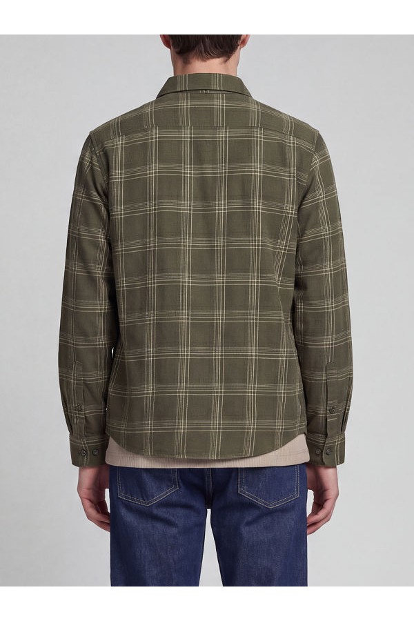 JREBLANE CHECK SHIRT LS - ΧΑΚΙ