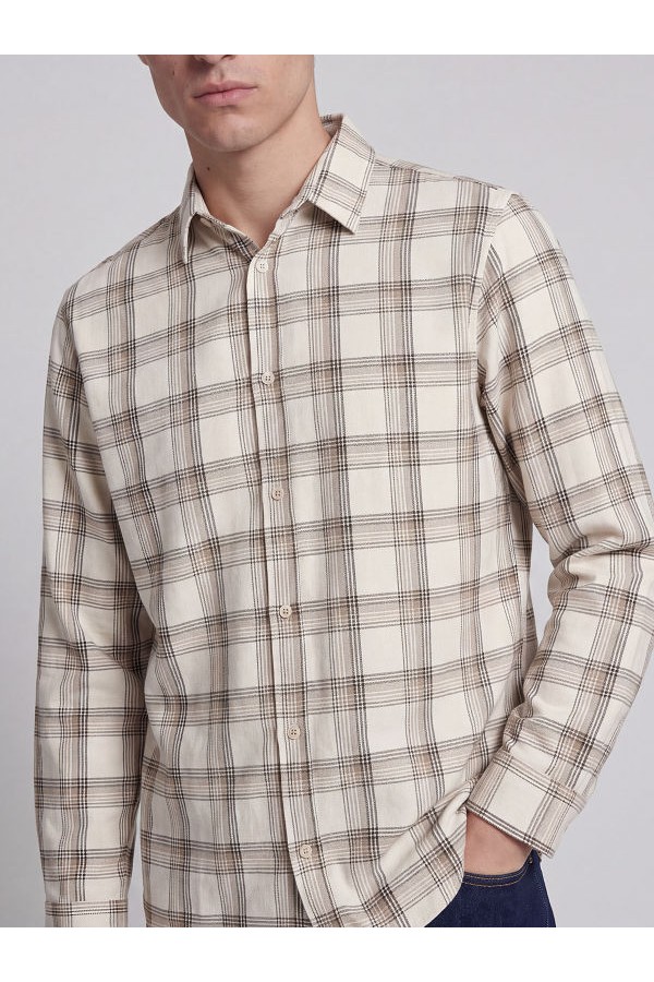JREBLANE CHECK SHIRT LS - ΜΠΕΖ