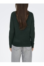 ONLRICA L/S PULLOVER KNT NOOS - ΠΡΑΣΙΝΟ
