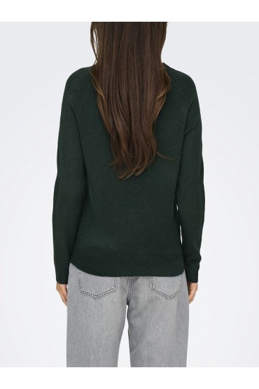 ONLRICA L/S PULLOVER KNT NOOS - ΠΡΑΣΙΝΟ
