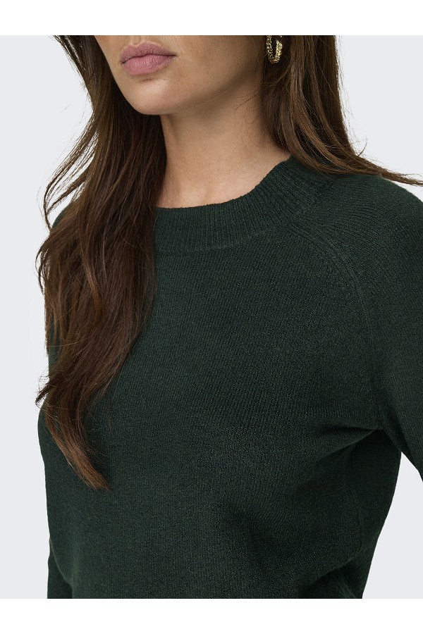 ONLRICA L/S PULLOVER KNT NOOS - ΠΡΑΣΙΝΟ